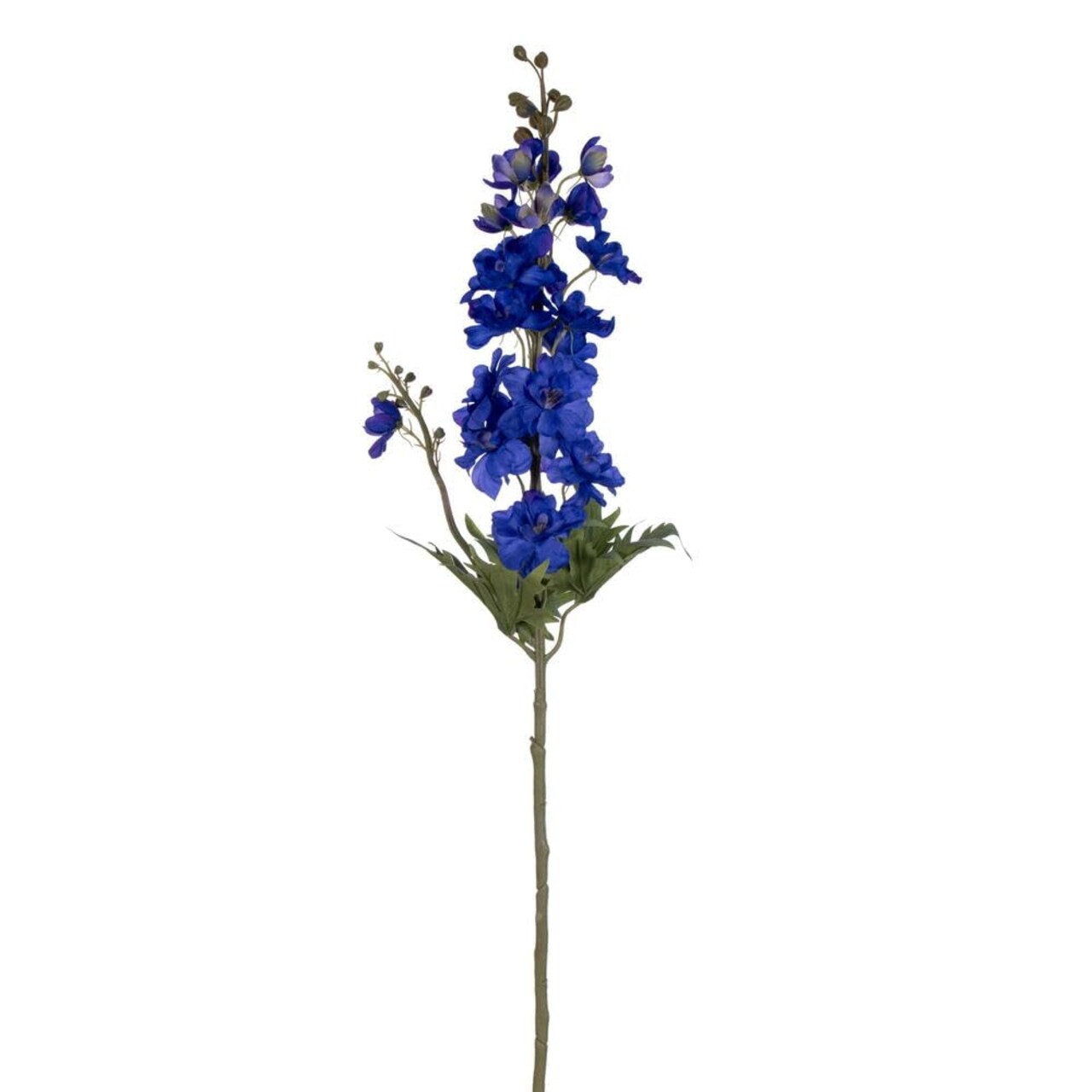 Vickerman 33" Artificial Cobalt Larkspur Spray. 3 Stems In A Bag.